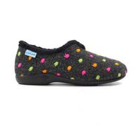 Lunar Women's Studio Slippers in Black | Size: 7 Lunar Black 7