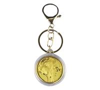 Lunar Year Of The Horse Coin Keychain - Just A Girl Who Loves Horses - Gift For Girls, Riders And Lovers - Horse Keyring For Girls Woman Horses Rider Riding Keychain Born To Ride Forced