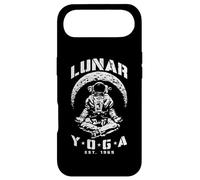 Lunar Yoga Astronaut Crescent Moon Space Science Meditation Case for iPhone Air