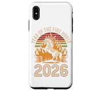 Lunar Zodiac Year Of The Fire Horse 2026 Vintage Case for iPhone XS Max