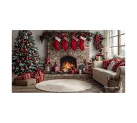 LunarCrafters Christmas doormat entry mat indoor front door mats outdoor,Super Absorbent Ultra Thin- Non Slip Quick Dry Indoor/outdoor rug,Fits Under Door(K,60x90cm)