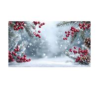 LunarCrafters Christmas doormat entry mat indoor front door mats outdoor,Super Absorbent Ultra Thin- Non Slip Quick Dry Indoor/outdoor rug,Fits Under Door(L,43x74cm)