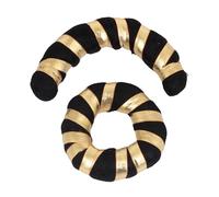 LUNARIA BLOOM -Traditional Dance Hair Bun, Half Moon and Full Moon Shape, Bharatanatyam Hair Accessory for Dancers, 1.5 Size