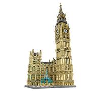 Lunaro 【13,825+ Pieces】 Big Ben London Landmark Building Blocks Model Kit for Adults, 1:69 Scale Architecture Set with Clock Dials, Premium Display Model, Collector Gift for Teens 16+