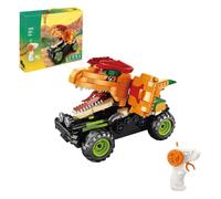 Lunaro Dilophosaurus RC Car Building Kit - 586PCS Dinosaur Robot Model with Moving Jaw & Tail, 2.4G Remote Control Vehicle for Teens & Adults (Age 16+)