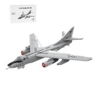 Lunaro EA-3B Sky Warrior 1/35 Scale Aircraft Building Blocks Kit, Carrier-Capable Strategic Bomber, Collector's Model Set for Teens age 16+ and Adults (2430 PCS)