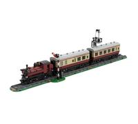 Lunaro GWR 5700 Pannier Tank Engine Building Set, Motorized Steam Train Model with Carriage & Track Signals, Retro Railway Model Gift for Adults (1864 Pcs)