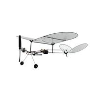 Lunaro Minimumrc Butterfly v1 Ultra-Light rc Plane Kit, 360mm Wingspan Park Flyer with Carbon Fibre Frame, 1020 Motor Included - Requires assembly, ESC, Battery & Radio