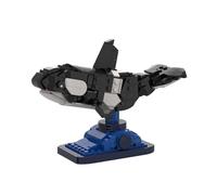 Lunaro Ocean Creatures STEM Building Blocks Set Orca Whale, Educational Marine Animal Model Kit with QR Instructions, for Teens (329PCS)