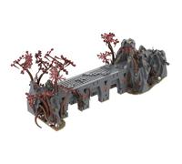 Lunaro Part 1 Medieval Dark Magic Mountain MOC Building Blocks, Modular Castle Ruins Model Kit, Fortress Architecture for Expert Builders (1094 PCS)