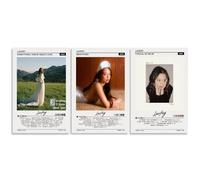 LunarWhisper Laufeys Poster Bewitched Typical of Me EP And Everything I Know About Love. Music Album Cover Signed Limited Canvas Poster (Set of 3) Unframed8x12inch