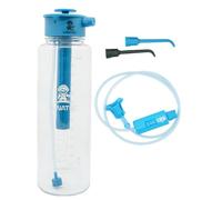 Lunatec® Mist, Shower and Hydration Spray Water Bottle Bundle. Includes BPA Free 1500ml Spray Bottle, Tube Extension, & Bidet and Water Flosser Precision Tips.