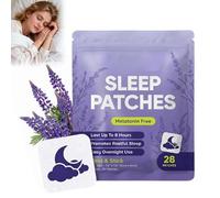 Lunavelle Sleep Patches, Sleep Time Patches Without Melatonin, Support Patche Extra Strength, 28 Count - Natural Aid for Adults Extra Strong, Lasts All Night (1 PC)