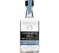 Lunazul Blanco Tequila | 70cl | 40% ABV | Award Winning | Silver Tequila | 100% Blue Agave | Small Batch | Hand harvested and hand crafted | Exceptionally smooth and balanced | 422-0181EGB1