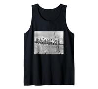 Lunch ATOP a Skyscraper New York Ironworkers Film Photograph Tank Top