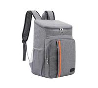 lunch bag 20L Portable Thermal Lunch Bag Food Box Waterproof Cooler Ice Insulated Case Camping Oxford Dinner Backpacks Icebox(GRAY)