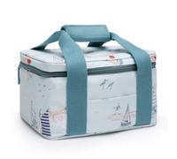Lunch Bag: 25Cm X 18Cm X 14Cm Sophie Allport Coastal Boats Lunch Bag, Polyester