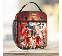 Lunch Bag Cristiano Ronaldo Becomes The First Person To Reach 500 Million Followers Gifts Idea Tote Insulated Cooler Kids School Travel