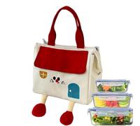 Lunch Bag for Women | Cute Lunch Bag Insulated Pouch | Reusable Pouch Large Tote for Food Fruit Snack Women Girls Boys Kids Outdoor Picnic Travel Office School Camping
