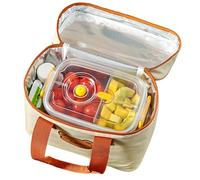 Lunch Bag for Women Insulated Lunch Bag - Cute Lunch Boxes Tote Bags - Reusable Insulated Lunch Container, Cooler Lunch Boxes, Waterproof Lunch Bag Waterproof D Proof
