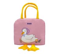Lunch Bag - Insulated Tote Bag Little Yellow Duck Cold And Warm