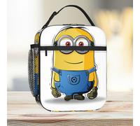 Lunch Bag Minions Tote Insulated Cooler Kids School Travel