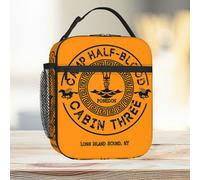 Lunch Bag Percy Jackson - Camp Half-Blood - Cabin Three - Poseidon Tote Insulated Cooler Kids School Travel