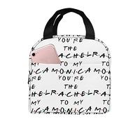 Lunch Bag You are The Rachel to My Monica Lunch Bag for Man Portable Insulated Lunch Container Soft Tote Cool Bag Lunch Box, for School, Student, Food