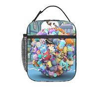 Lunch Bags Chico Anime Bon Bon Insulated Lunch Tote Reusable Portable Lunch Box for Outdoor Office Picnic 10 X 4 X 8 in