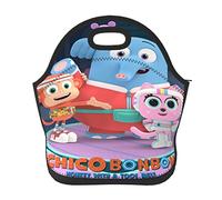 Lunch Bags Chico Anime Bon Bon Insulated Lunch Tote Reusable Portable Lunch Box for Outdoor Office Picnic 11 X 11.4 X 5.5 in