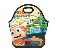Lunch Bags Chico Anime Bon Bon Insulated Lunch Tote Reusable Portable Lunch Box for Outdoor Office Picnic 11 X 11.4 X 5.5 in