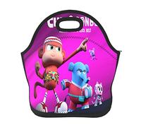 Lunch Bags Chico Anime Bon Bon Insulated Lunch Tote Reusable Portable Lunch Box for Outdoor Office Picnic 11 X 11.4 X 5.5 in