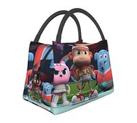 Lunch Bags Chico Anime Bon Bon Insulated Lunch Tote Reusable Portable Lunch Box for Outdoor Office Picnic 11 X 6.5 X 7 in