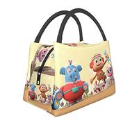 Lunch Bags Chico Anime Bon Bon Insulated Lunch Tote Reusable Portable Lunch Box for Outdoor Office Picnic 11 X 6.5 X 7 in