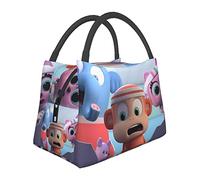 Lunch Bags Chico Anime Bon Bon Insulated Lunch Tote Reusable Portable Lunch Box for Outdoor Office Picnic 11 X 6.5 X 7 in