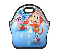 Lunch Bags Chico Anime Bon Bon Insulated Lunch Tote Reusable Portable Lunch Box for Outdoor Office Picnic 11 X 11.4 X 5.5 in