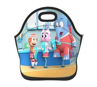 Lunch Bags Chico Anime Bon Bon Insulated Lunch Tote Reusable Portable Lunch Box for Outdoor Office Picnic 11 X 11.4 X 5.5 in