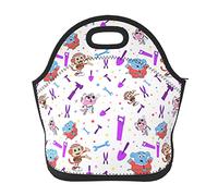 Lunch Bags Chico Anime Bon Bon Insulated Lunch Tote Reusable Portable Lunch Box for Outdoor Office Picnic 11 X 11.4 X 5.5 in