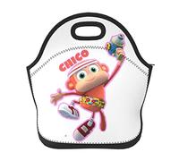 Lunch Bags Chico Anime Bon Bon Insulated Lunch Tote Reusable Portable Lunch Box for Outdoor Office Picnic 11 X 11.4 X 5.5 in