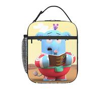 Lunch Bags Chico Anime Bon Bon Insulated Lunch Tote Reusable Portable Lunch Box for Outdoor Office Picnic 10 X 4 X 8 in