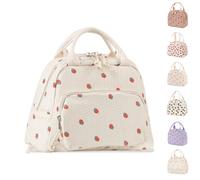 Lunch Bags for Women Insulated Cooler Lunch Bag Adults Kids Packed Lunch Box Tote Bag Cute Girls Ladies Lunch Bags for Work School Picnic Travel Beach Gifts for Women Her Wife Preppy Stuff