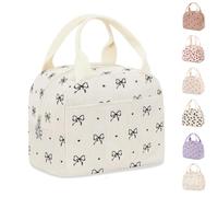 Lunch Bags for Women Insulated Cooler Lunch Bag Adults Kids Packed Lunch Box Tote Bag Cute Girls Ladies Lunch Bags for Work School Picnic Travel Beach Gifts for Women Her Wife Preppy Stuff