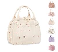 Lunch Bags for Women Insulated Cooler Lunch Bag Adults Kids Packed Lunch Box Tote Bag Cute Girls Ladies Lunch Bags for Work School Picnic Travel Beach Gifts for Women Her Wife Preppy Stuff