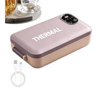 Lunch Box Adjustable Temperature Cordless Food Warmer Enjoy Hot Meals Any | Lunch Box For Truck Driver, Delivery Person, School, Office, Outdoor Enjoy Hot Meals Anytime, While The Built-in