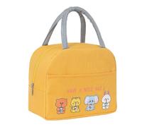 Lunch Box Adults For Work,Reusable Lunch Bag,Cartoon Box Bag,Cartoon Thermal Tote Lunch Bags,Food B Storage Leak-Proof
