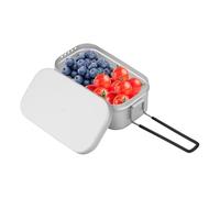 Lunch box container - for improved structural rigidity.The structure of the load distribution eliminates the risk of deformation over time and manages the read box