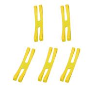 Lunch Box Elastic Belt Set - 5pcs Silicone Food Container Straps | H Shaped Elastic Bands for Box, Picnic, Camping, School & Travel | Vajill Packaging Straps
