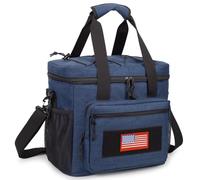 Lunch Box for Men, Tactical Lunch Bag MOLLE Webbing Leakproof Insulated Lunchs Cooler Women Adult Meal with Adjustable Shoulder Strap Lunch Pail