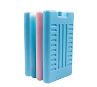 Lunch Box Ice Packs - 6.5 Inch Reusable Ice | HDPE Gel Cooler Packs - 4 Pack 200ml Freezer Blocks No Water Needed, Stay Cold For For Lunchboxes, Coolers, Travel, Picnics, Beach, Camping & Fishin