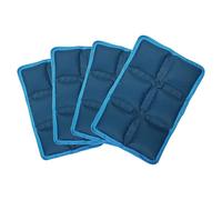 Lunch Box Ice Packs | Wear-Resistant Material Reusable Cold Gel Bag | Overnight Pre-Freezing Optimization Compact Washable Gels Pack for Camping, Hiking, Beach, Workplace, Picnic